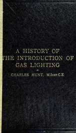 A history of the introduction of gas lighting_cover