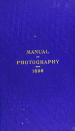 Manual of photography_cover