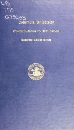 The educational theory and practice of T.H. Green_cover