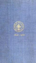 History of the Bank of Nova Scotia, 1832-1900. Together with copies of annual statements_cover