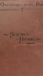 Science of business; a study of the principles controlling the laws of exchange_cover