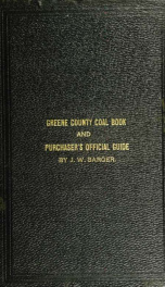 Greene County coal book and purchasers' official guide_cover