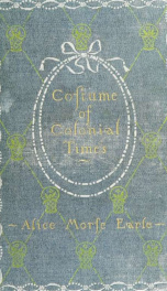 Costume of colonial times_cover