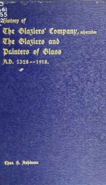 History of the Worshipful Company of Glaziers of the City of London_cover