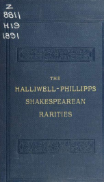 A calendar of the Shakespearean rarities, drawings and engravings formerly preserved at Hollingbury copse, near Brighton_cover