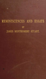 Reminiscences and essays_cover