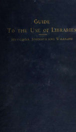 Guide to the use of libraries; a manual for college and university students_cover