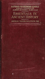 Essentials in ancient history : (from the earliest records to Charlemagne)_cover