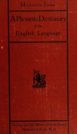 A phonetic dictionary of the English language_cover