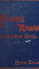 Thérèse Raquin : a realistic novel_cover