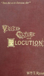 Voice culture and elocution_cover
