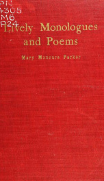 Lively monologues and poems_cover