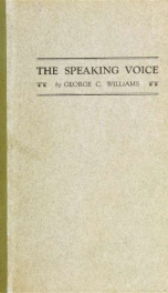 The speaking voice; a collection of vocal exercises_cover