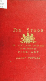 The stage: its past and present in relation to fine art_cover