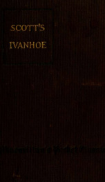 Ivanhoe : a romance_cover