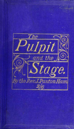 The pulpit and the stage. Four lectures_cover