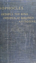 Sophocles in English verse.._cover