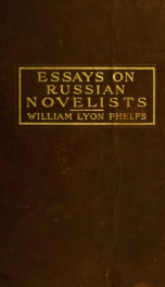 Essays on Russian novelists_cover