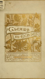 Gleams and echoes_cover