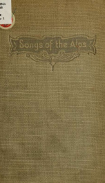 Songs of the Alps_cover