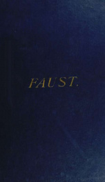 Faust, a tragedy. The first part_cover