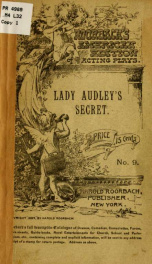 Lady Audley's secret;_cover