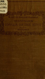 Selections from the Idylls of the King_cover