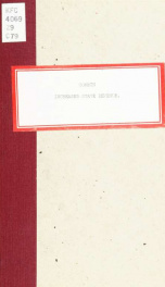 Increased state revenue [address by William H. Corbin, Tax Commissioner, before the Farmers' Association of the General Assembly, March 10, 1909]_cover