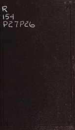 Memoir of Usher Parsons, M. D., of Providence, R. I._cover