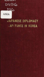 Japanese diplomacy and force in Korea_cover