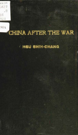 China after the war_cover