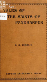Tales of the saints of Pandharpur_cover