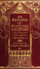 The evolution of church music_cover