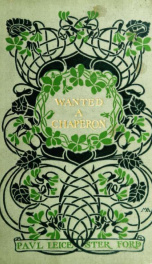 Wanted - a chaperon_cover