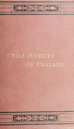 The lives of the chief justices of England_cover