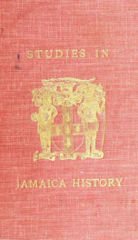 Studies in Jamaica history_cover