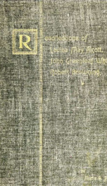 Recollections of Louisa May Alcott, John Greenleaf Whittier, and Robert Browning, together with several memorial poems_cover