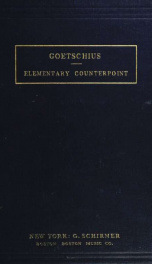 Exercises in elementary counterpoint_cover