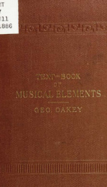 Text book of musical elements_cover