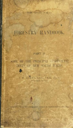 Forestry handbook .._cover