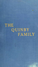 Genealogical history of the Quinby (Quimby) family in England and America_cover