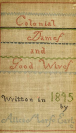 Colonial dames and good wives_cover