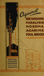 Paralysis, nosema, acarine, diseases of bees_cover