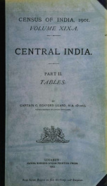 Census of India, 1901_cover