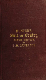 An elementary view of the proceedings in a suit in equity. with an appendix of forms_cover