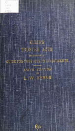 The Trustee Acts : including a guide for trustees to investments_cover