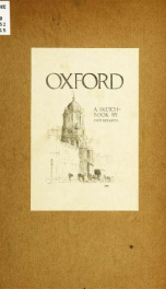 Oxford : a sketch book_cover