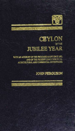 Ceylon in the "Jubilee year."_cover