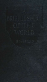 A brief history of the world, with especial reference to social and economic conditions_cover