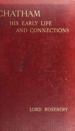 Chatham: his early life and connections_cover